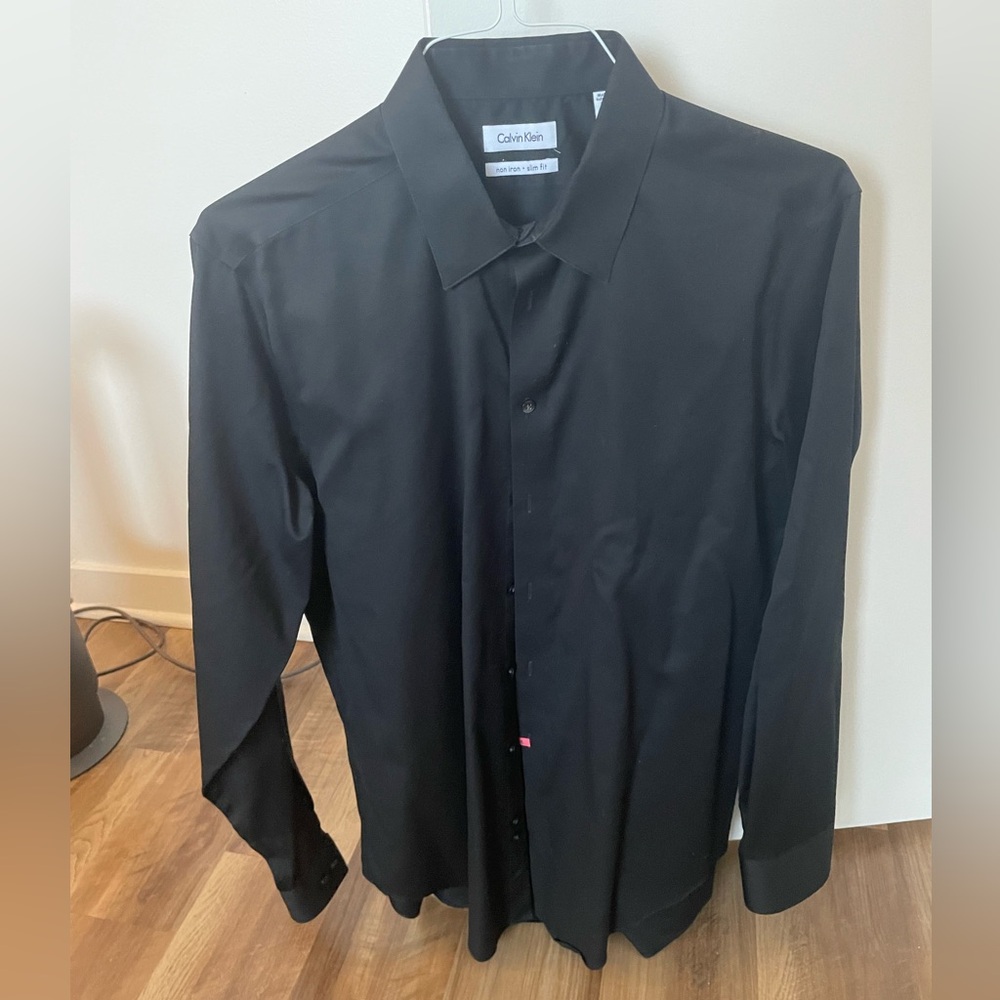 Calvin Klein Black Dress-shirt